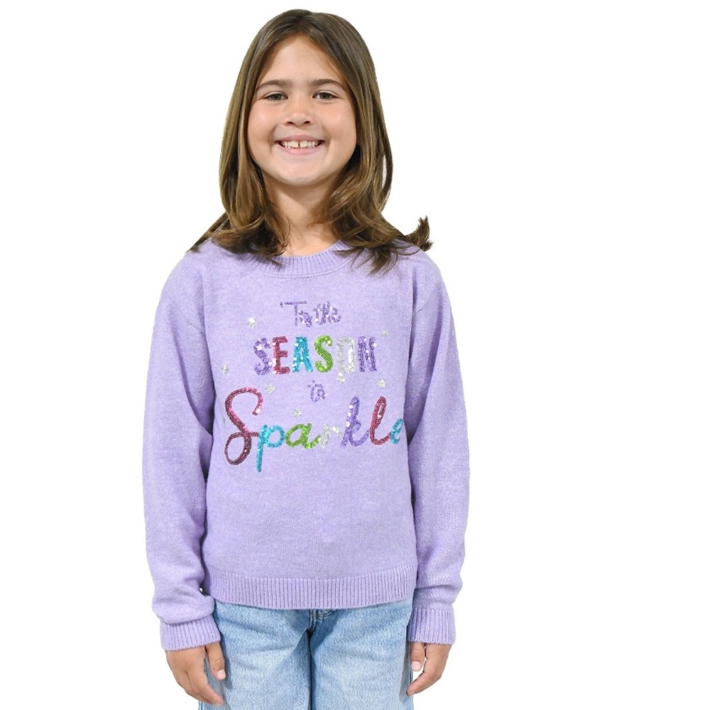 Zunie Girls Holiday Sweater XS 4/5